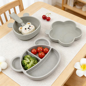 Juego de Platos, Cucharas y Tazones de Silicona de Alta Calidad para Bebés, Regalo Perfecto para Niños Pequeños - Product Image 6