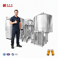 Nouvel équipement de brassage de bière HEM 300L-800L pour restaurants et pubs avec garantie de 6 ans