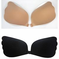 Soutien-gorge en silicone You Beauty Girls, push-up, sans bretelles, auto-adhésif, décolleté plongeant, ailes invisibles, coussinets amovibles, écologique, respirant