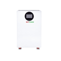 빅트파워 5.12kWh 51.2V 100Ah 리튬인산철(LiFePO4) 배터리 분리형 3U 랙 마운트 서버 랙 배터리 RS485 CAN BMS 홈