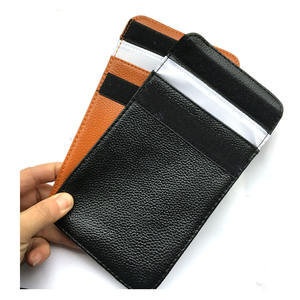 Pochette de blocage RFID en cuir pour clé de voiture, étui de blocage du signal - Product Image 4