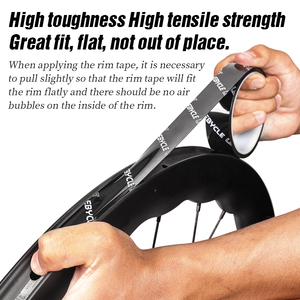 Cinta <span class=keywords><strong>de</strong></span> <span class=keywords><strong>llanta</strong></span> sin cámara para bicicleta LEBYCLE <span class=keywords><strong>de</strong></span> 10 m, cintas <span class=keywords><strong>de</strong></span> <span class=keywords><strong>llanta</strong></span> <span class=keywords><strong>de</strong></span> alta adherencia para bicicleta <span class=keywords><strong>de</strong></span> 21/24/25/27/30/33/36 mm - Product Image 2