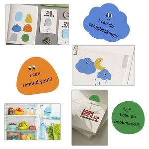 Carnets autocollants mignons en forme de bonbons gélifiés, blocs-notes colorés avec émoticônes pour étudiants, idéaux pour la rentrée scolaire - Product Image 4