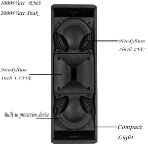 Loa âm thanh chủ động TT515A nhỏ gọn, khung nhỏ với trình điều khiển nam châm Neodymium mạnh mẽ, trở kháng 8ohm, vỏ kim loại, hộp gỗ dán - Product Image 2