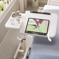 Table pliante réglable et extensible pour la maison, idéale pour les salons/salles à manger, table d'appoint pour canapé, mini table pour balcon ou café