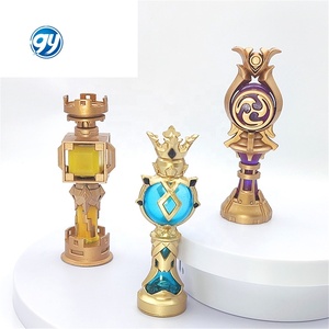 Jeu Genshined Impact Décoration Venti Cosplay Anemo Gnosis Heart Of God Barbatos Lumière Lumineuse Zhong Li <span class=keywords><strong>Morax</strong></span> Props Porte-clés - Product Image 1