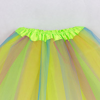 SOLPOP Vente en gros Jupe tutu en tulle à 3 couches pour adulte, 40 cm, jupe de ballet en maille pour spectacle de danse, costume de fête