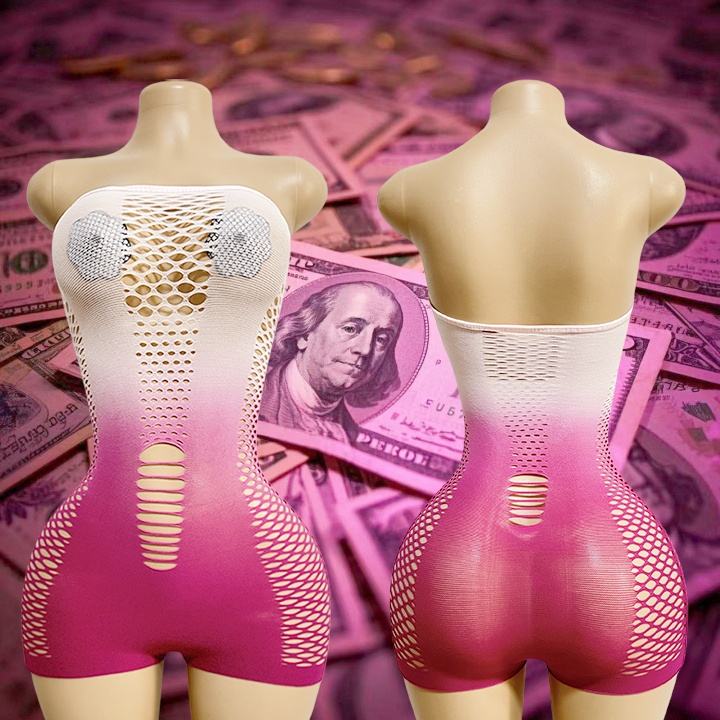 Light pink + Fuchsia