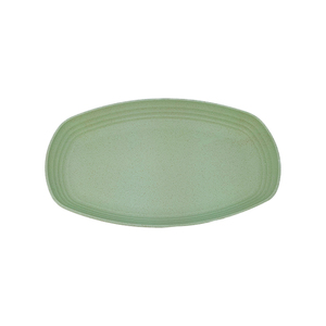 Paja de <span class=keywords><strong>trigo</strong></span> de utensilios de cocina plato vajilla <span class=keywords><strong>Color</strong></span> sólido Oval placa reutilizable cocina placas biodegradables - Product Image 4