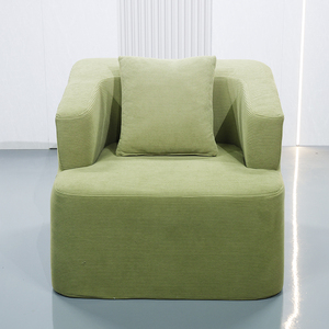 Modern Simple Compressed One Seat Fabric <b>Bed</b> Recliner Luxury Lazy Leisure Lounger for Living Room Hotel A05 Single Seat <b>Bed</b> - Product Image 2