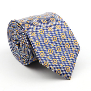 <span class=keywords><strong>Corbata</strong></span> de Poliéster Jacquard con Diseño Floral de Rayas y Puntos, 7 cm, <span class=keywords><strong>Roja</strong></span> y Azul, para <span class=keywords><strong>Hombre</strong></span>, <span class=keywords><strong>Traje</strong></span> de Negocios, <span class=keywords><strong>Corbata</strong></span> Formal, Accesorios de Moda para Camisa, Regalo - Product Image 6