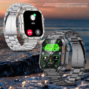 ساعة ذكية مربعة مقاومة للماء متعددة الوظائف عداد السرعة منبه قابل للتخصيص IOS التوافق ماكس نموذج التحكم باللمس سيم - Product Image 6