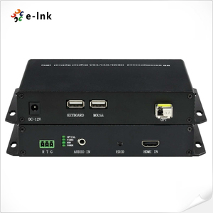 Extensor de Video HDMI de 1-8 Canales 1080P con <span class=keywords><strong>Audio</strong></span> Externo, Compatible con KVM, Fibra Monomodo LC - Product Image 1