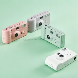 Cheap OEM custom design top shot snapshot retro promotion one time use promotional disposable camera with 35mm Kodak film 35 mm