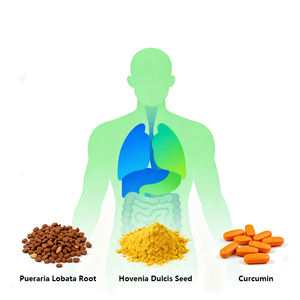 Strip tipis suplemen <span class=keywords><strong>Herbal</strong></span> Anti mabuk Strip Film tipis Oral dengan ekstrak akar Lobata Pueraria/biji/Kurkumin - Product Image 4