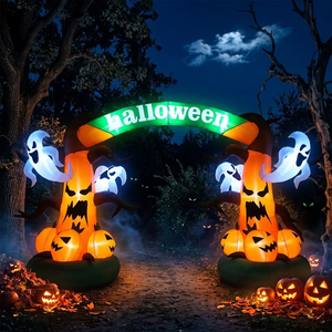 Arche Gonflable Professionnelle Pneumatique pour Halloween, Impression UV, <span class=keywords><strong>D</strong></span>écoration <span class=keywords><strong>d</strong></span>'Ambiance pour Événements Festifs, Modèle ODM - Product Image 2
