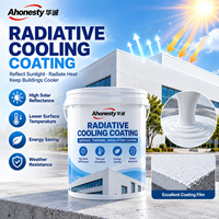 Revêtement de refroidissement par rayonnement à haute réflectivité solaire, isolation thermique, peinture liquide résistante aux intempéries pour murs extérieurs