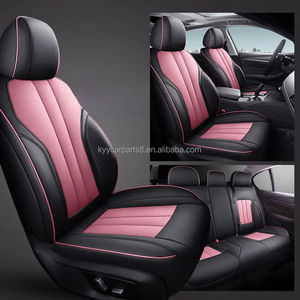 Housse de siège de voiture en cuir Nappa perforé, design sportif, respirante, pour toutes les saisons, pour <span class=keywords><strong>Audi</strong></span> A6L - Product Image 3