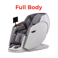 Fauteuil de massage électrique commercial de luxe AI pour la circulation sanguine italienne, massage 3D complet du corps