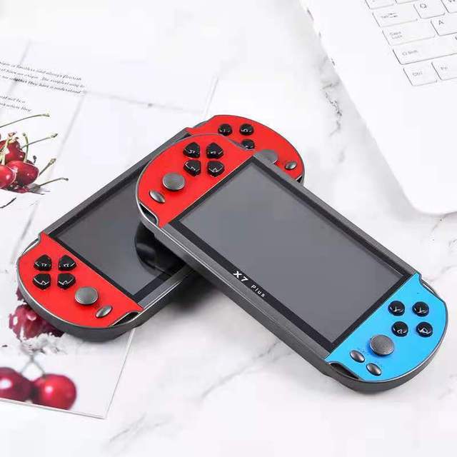 Hot Sell X7 Plus Portable Retro Handheld Game Console 5.1 Inch LCD Color 8GB Double Rocker Video Game Player Built-in 2000 Wi-Fi