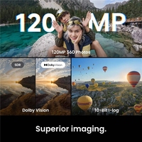 Pack Essentiel X6 : Caméra d'Action 8K 360° CMOS avec Double Édition IA, Stabilisation FlowState, MicroSD, Étanche pour le Sport