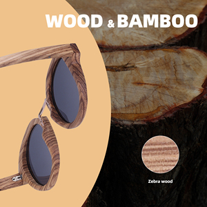 Gafas de Sol de Madera Multicapa 2023, Lentes de Sol Naturales de Alta Calidad, Logotipo Personalizado, Moda al por Mayor - Product Image 4