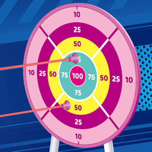 2025 Kinderen Hot Selling Boogschieten Doelwit Spel Speelgoed Indoor Sport 2 in 1 Zachte Kogel Pistool Licht Boog Pijl Speelgoed - Product Image 4