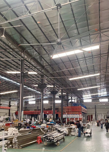 Ventilateur industriel VFans 220V/200V IP64 HVLS anti-corrosion, <span class=keywords><strong>haute</strong></span> sécurité, ventilateur DC silencieux, grand ventilateur pour terrain <span class=keywords><strong>de</strong></span> basket-ball - Product Image 5