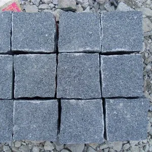 Barato china cinza granito pedra de pavimentação g654 pátio pedras para venda.