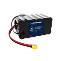 Batterie Li-Ion HYH Modèle 6S 8000mAh 6S2P 22.2V 10C 21700 Cellules pour Drone FPV, Quadricoptère, Hélicoptère - 1000 Cycles - Vente Flash