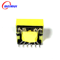 Transformateur haute fréquence en ferrite BAIRUI personnalisé, vertical, DIP, petit, pour chargeur rapide, certifié RoHS CE ISO9001, pour soudeuse