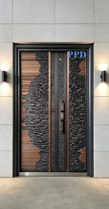 Puerta <span class=keywords><strong>de</strong></span> Entrada <span class=keywords><strong>de</strong></span> Aluminio Personalizada <span class=keywords><strong>de</strong></span> Moda PHIPULO, Puerta Artesanal Hecha a <span class=keywords><strong>Mano</strong></span>, Puerta <span class=keywords><strong>de</strong></span> Entrada Principal <span class=keywords><strong>de</strong></span> Lujo para el Hogar - Product Image 6