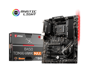 Bo mạch chủ chơi game MSI <span class=keywords><strong>B450</strong></span> <span class=keywords><strong>Tomahawk</strong></span> <span class=keywords><strong>Max</strong></span> II (AMD Ryzen, AM4, DDR4, M.2, USB 3.2 Gen 2, HDMI) - Product Image 5
