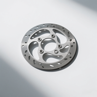 Accessoires de drone usinés avec une haute précision, disque de frein de moto en aluminium usiné sur commande numérique, finition anodisée, composant durable du système de freinage, service