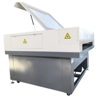 6090 1390 100W 150W CNC CO2 Máquina de corte por láser Posición automática Cámara CCD Mecanizada de precisión para soportes de madera Gráfico AI PLT