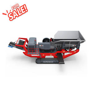 Broyeur à mâchoires mobile haute performance |   Concasseur portable pour pierres, minerai d'or et béton avec convoyeur et crible vibrant - Product Image 3