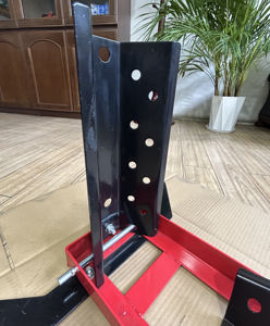 Support de réparation de moto, support de stationnement pour moto, support de moto, avec étagère de rangement pour roues avant et arrière - Product Image 4