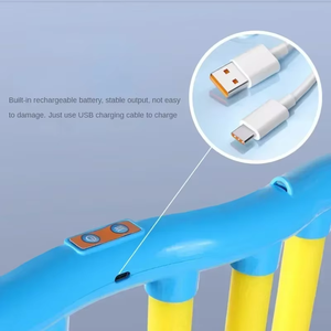 Zenidoo Kid Reflex Drop Sticks Challenge Game, jeu de coordination œil-main, entraînement de la réaction, vitesse réglable, jouet en plastique rechargeable - Product Image 3