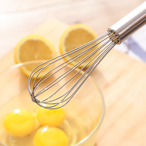 Stainless Steel Egg Beater Manual Whisk For Mixing Batter Cream Baking Tools Convenient Kitchen Utensil - Product Image 3