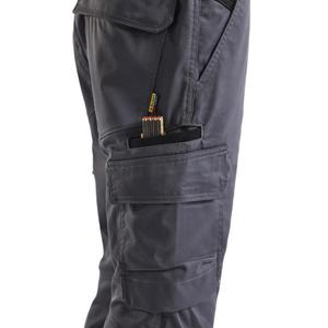 BLAKLADER - 144818329699C50 Industry <b>trousers</b> stretch <b>with</b> <b>knee</b> <b>pad</b> pockets Mid grey/Black - EAN 7330509759516 <b>WORK</b> <b>TROUSERS</b> - Product Image 4