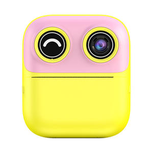 Hot Factory Kids Instant Print <b>Camera</b> 1080P 180 Degree Wide Angle <b>Thermal</b> Printer Student Gift Multi-functional ABS Silicone - Product Image 6