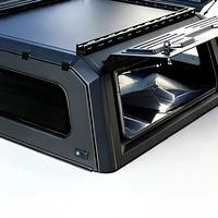 Capot de benne de camion en aluminium imperméable à la pluie et à la poussière pour Toyota Hilux Pickup