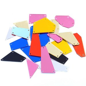 <span class=keywords><strong>กระจก</strong></span>อะคริลิคแบบกำหนดเองได้ 50 ชิ้น - ประดับด้วยคริสตัลวิบวับสำหรับงานตัดเย็บเสื้อผ้าและชุดแต่งงาน - Product Image 2