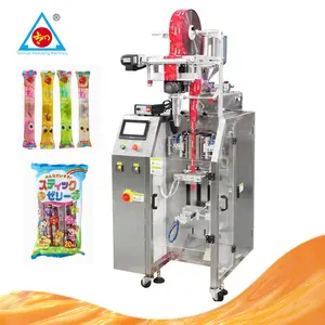 Small Business Vertical Automatic milk popsicle fruit juice liquid ice lolly pouch packing machine