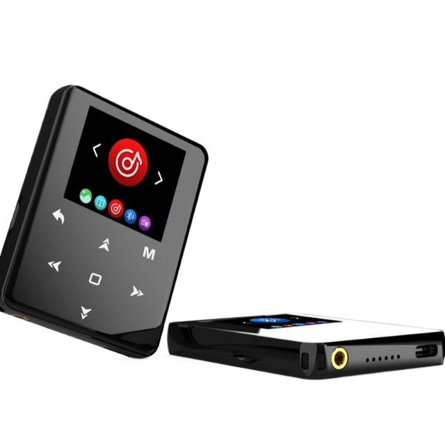 64GB MP3 Player with BT Portable Music Built-in HD Speaker Voice Recorder Lanyard and Earphones Included