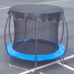 Filet pare-soleil pour <span class=keywords><strong>trampoline</strong></span> extérieur en gros, housse pare-soleil personnalisée anti-feuilles et isolante thermiquement avec <span class=keywords><strong>fixation</strong></span> par cordes - Product Image 6