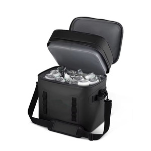 Fabrika sıcak satış lüks katlanabilir termal soğutucu çanta çift katmanlı yalıtım kare 20/30 kutular yumuşak taze kek gıdalar soğuk tutmak - Product Image 4