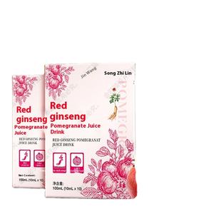 OEM/ODM Saco de Suco de <span class=keywords><strong>Ginseng</strong></span> Vermelho e Romã de 10ml Bebida Energética e Reforço da Imunidade Pronta para Beber Fórmula Personalizada de Marca Privada - Product Image 2