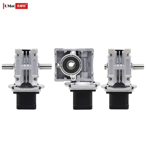 UMOT, высокоточный, с высоким крутящим моментом, с низким коэффициентом снижения 15 футов, 1:5-1:60 Nema17, червячный редуктор, червячный редуктор для серводвигателя переменного тока - Product Image 2