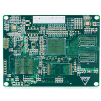 0.4-8.0mm Noir Rouge Bue Vert Soudure Or Dur Flash Or OEM PCB Fabrication Rose